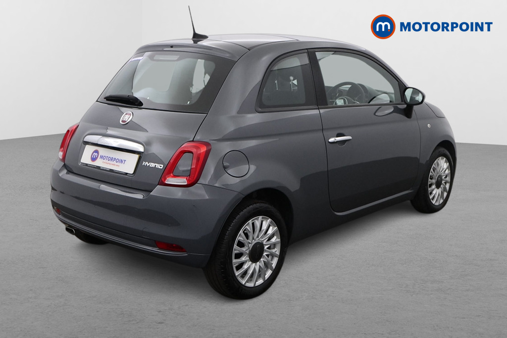 Fiat 500 Lounge Manual Petrol-Electric Hybrid Hatchback - Stock Number (1465843) - Drivers side rear corner