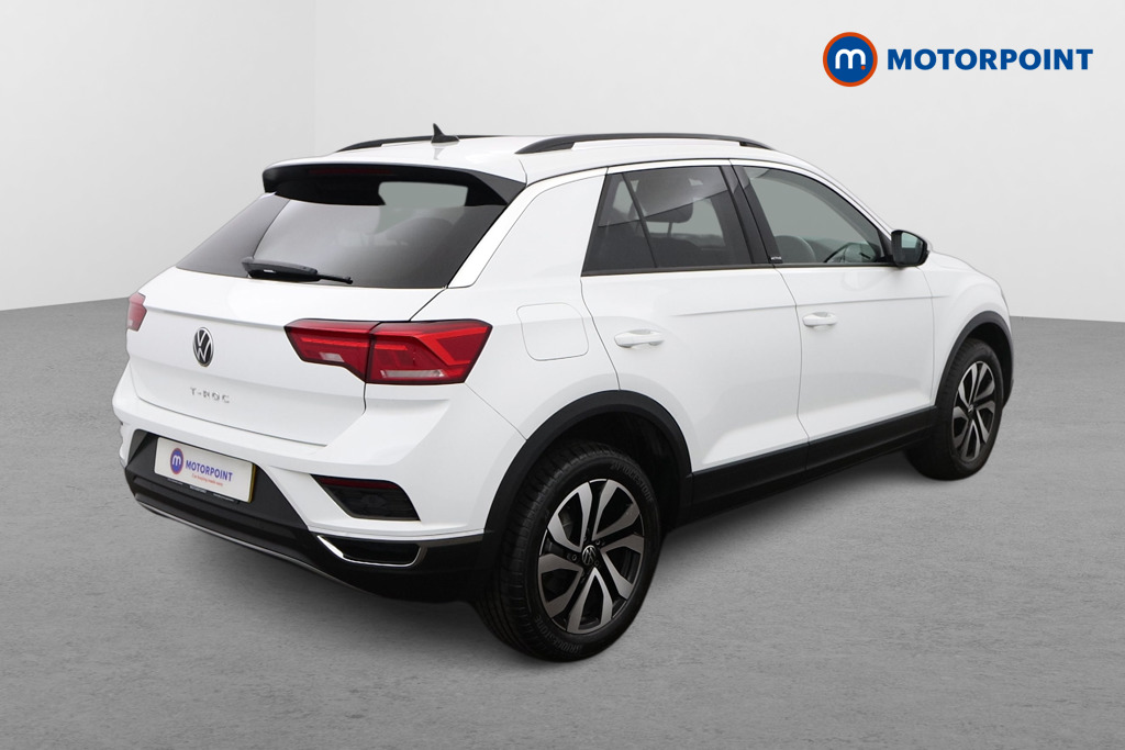 Volkswagen T-Roc Active Automatic Petrol SUV - Stock Number (1465399) - Drivers side rear corner