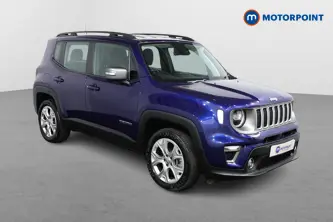 Jeep Renegade Limited Automatic Petrol Plug-In Hybrid SUV - Stock Number (1459822) - Drivers side front corner