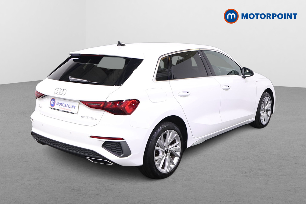 Audi A3 S Line Automatic Petrol Plug-In Hybrid Hatchback - Stock Number (1463447) - Drivers side rear corner