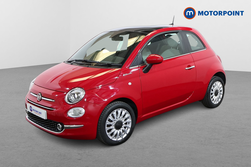 Fiat 500 Dolcevita Manual Petrol-Electric Hybrid Hatchback - Stock Number (1468564) - Passenger side front corner