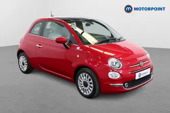 Fiat 500 Dolcevita Manual Petrol-Electric Hybrid Hatchback - Stock Number (1468564) - Drivers side front corner