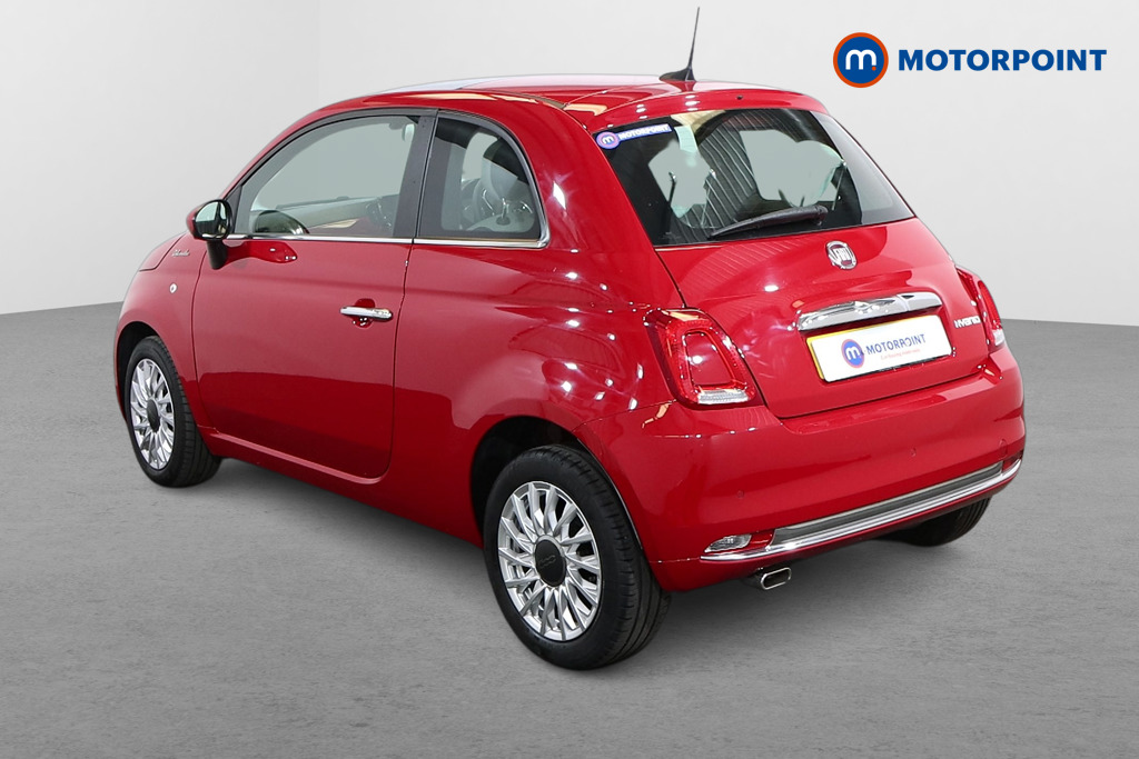 Fiat 500 Dolcevita Manual Petrol-Electric Hybrid Hatchback - Stock Number (1468564) - Passenger side rear corner