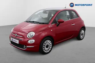 Fiat 500 Dolcevita Manual Petrol-Electric Hybrid Hatchback - Stock Number (1468567) - Passenger side front corner