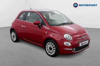 Fiat 500 Dolcevita Manual Petrol-Electric Hybrid Hatchback - Stock Number (1468567) - Drivers side front corner