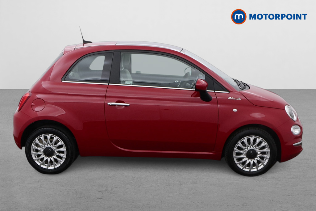 Fiat 500 Dolcevita Manual Petrol-Electric Hybrid Hatchback - Stock Number (1468567) - Drivers side