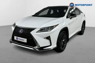 Lexus RX F-Sport Automatic Petrol-Electric Hybrid SUV - Stock Number (1446339) - Passenger side front corner