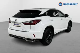 Lexus RX F-Sport Automatic Petrol-Electric Hybrid SUV - Stock Number (1446339) - Drivers side rear corner