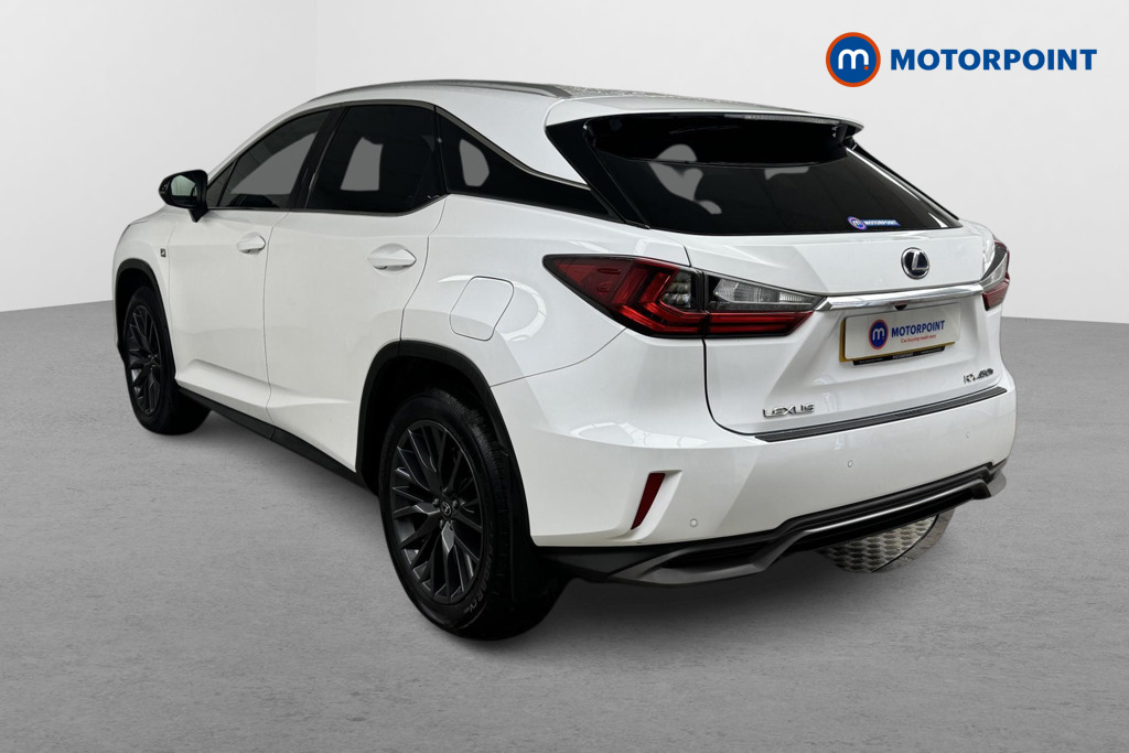 Lexus RX F-Sport Automatic Petrol-Electric Hybrid SUV - Stock Number (1446339) - Passenger side rear corner