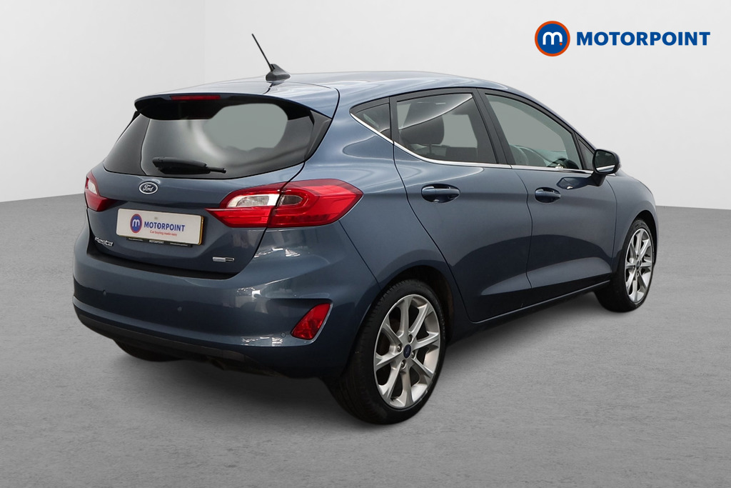 Ford Fiesta Titanium X Manual Petrol-Electric Hybrid Hatchback - Stock Number (1465873) - Drivers side rear corner