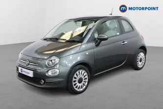 Fiat 500 Lounge Manual Petrol-Electric Hybrid Hatchback - Stock Number (1467256) - Passenger side front corner