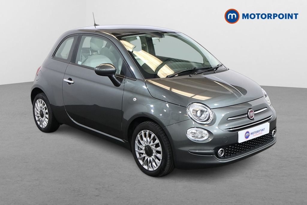 Fiat 500 Lounge Manual Petrol-Electric Hybrid Hatchback - Stock Number (1467256) - Drivers side front corner