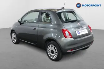 Fiat 500 Lounge Manual Petrol-Electric Hybrid Hatchback - Stock Number (1467256) - Passenger side rear corner