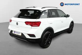 Volkswagen T-Roc Black Edition Automatic Petrol SUV - Stock Number (1468350) - Drivers side rear corner