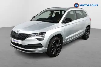 Skoda Karoq Sport Line Automatic Petrol SUV - Stock Number (1467497) - Passenger side front corner