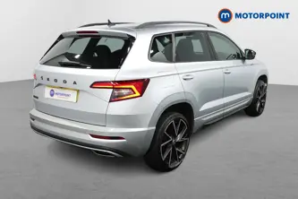 Skoda Karoq Sport Line Automatic Petrol SUV - Stock Number (1467497) - Drivers side rear corner