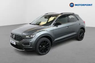 Volkswagen T-Roc Black Edition Automatic Petrol SUV - Stock Number (1468680) - Passenger side front corner