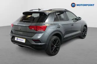 Volkswagen T-Roc Black Edition Automatic Petrol SUV - Stock Number (1468680) - Drivers side rear corner