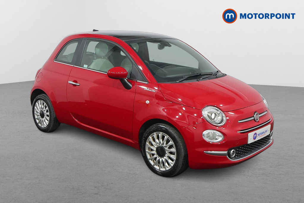 Fiat 500 Dolcevita Manual Petrol-Electric Hybrid Hatchback - Stock Number (1468559) - Drivers side front corner