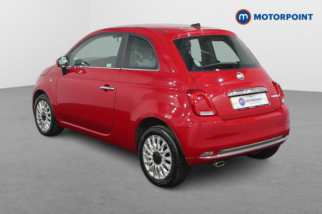 Fiat 500 Dolcevita Manual Petrol-Electric Hybrid Hatchback - Stock Number (1468559) - Passenger side rear corner