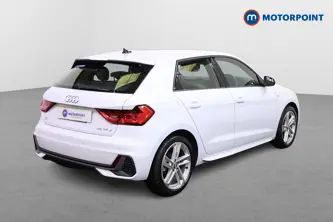 Audi A1 S Line Manual Petrol Hatchback - Stock Number (1472536) - Drivers side rear corner