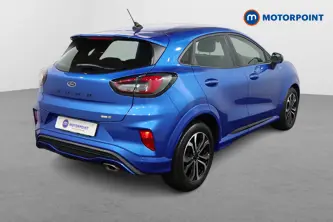 Ford Puma St-Line Manual Petrol-Electric Hybrid SUV - Stock Number (1468449) - Drivers side rear corner