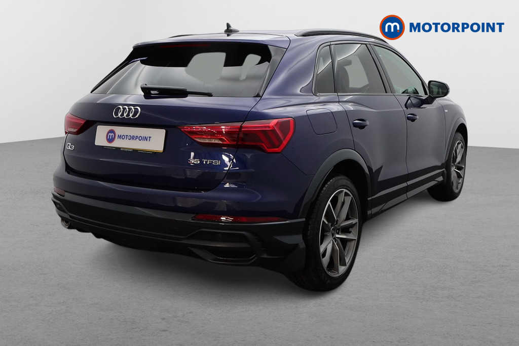 Audi Q3 Black Edition Manual Petrol SUV - Stock Number (1470580) - Drivers side rear corner