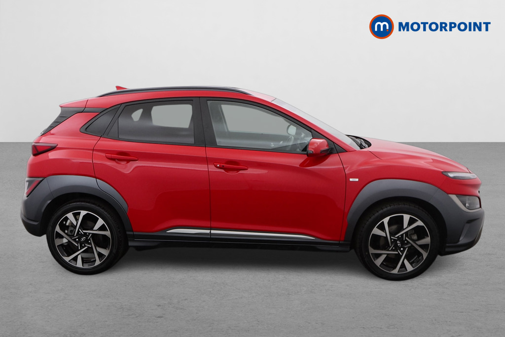 Hyundai Kona Premium Manual Petrol-Electric Hybrid SUV - Stock Number (1471838) - Drivers side