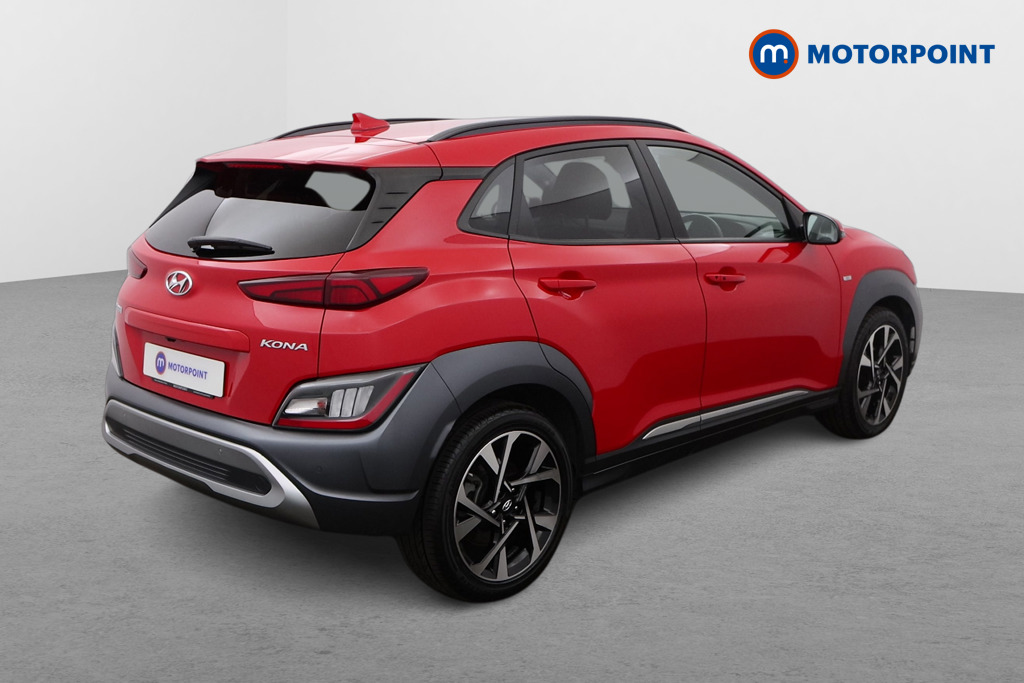 Hyundai Kona Premium Manual Petrol-Electric Hybrid SUV - Stock Number (1471838) - Drivers side rear corner