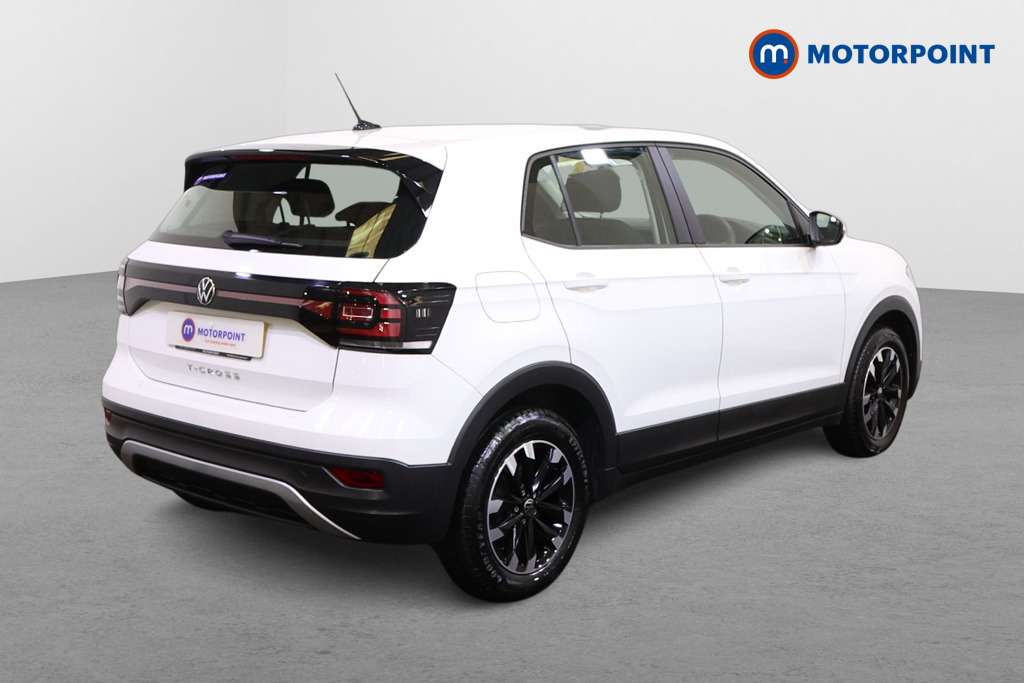 Volkswagen T-Cross S Manual Petrol SUV - Stock Number (1472261) - Drivers side rear corner