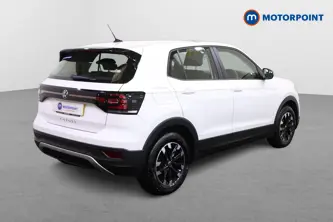 Volkswagen T-Cross S Manual Petrol SUV - Stock Number (1472273) - Drivers side rear corner