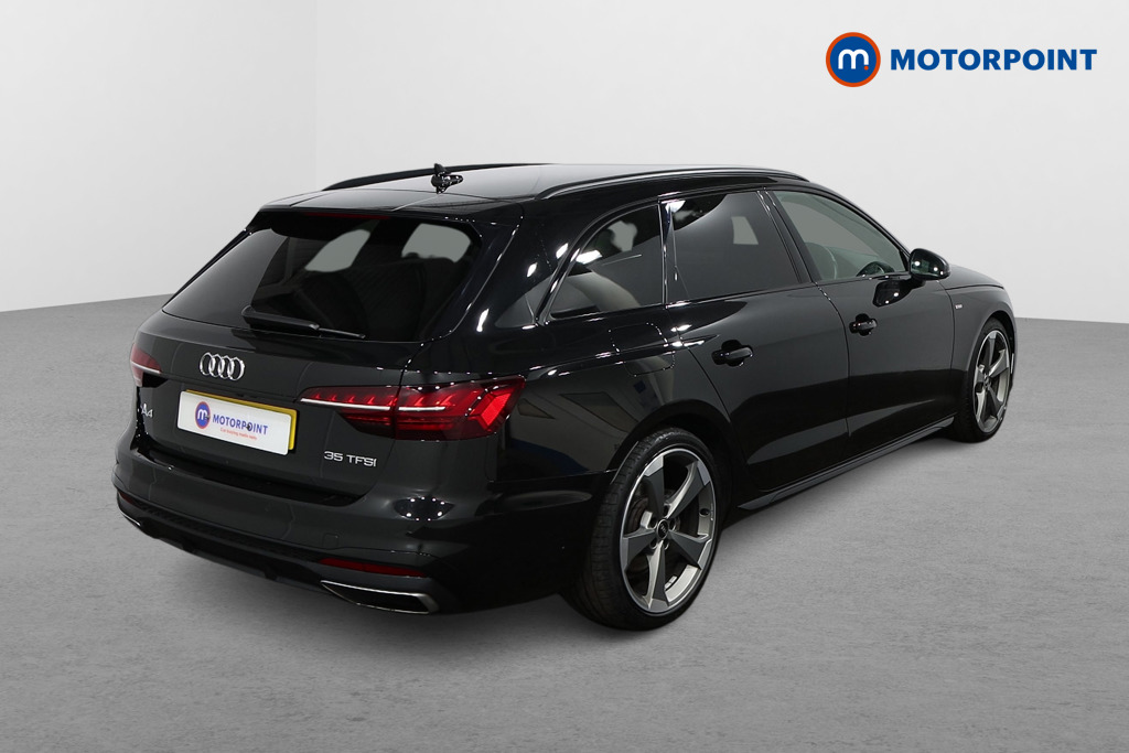 Audi A4 Black Edition Manual Petrol Estate - Stock Number (1472850) - Drivers side rear corner