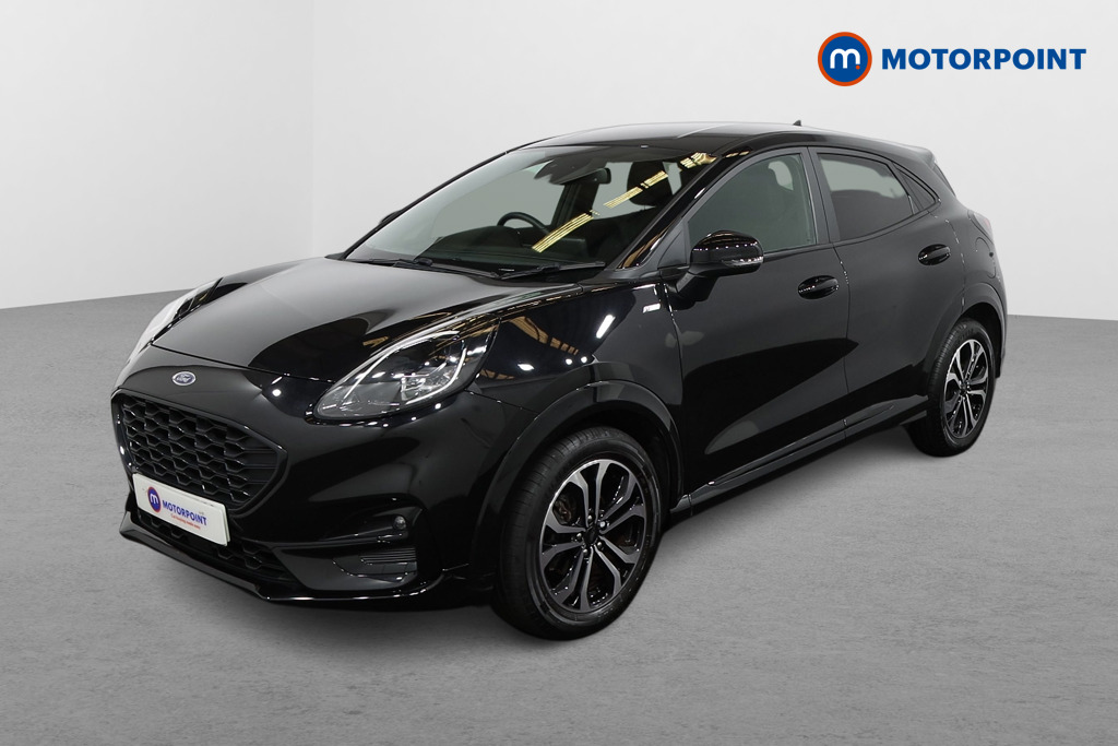 Ford Puma St-Line Manual Petrol-Electric Hybrid SUV - Stock Number (1468453) - Passenger side front corner