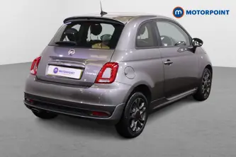 Fiat 500 Sport Manual Petrol-Electric Hybrid Hatchback - Stock Number (1471106) - Drivers side rear corner