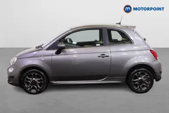 Fiat 500 Sport Manual Petrol-Electric Hybrid Hatchback - Stock Number (1471106) - Passenger side