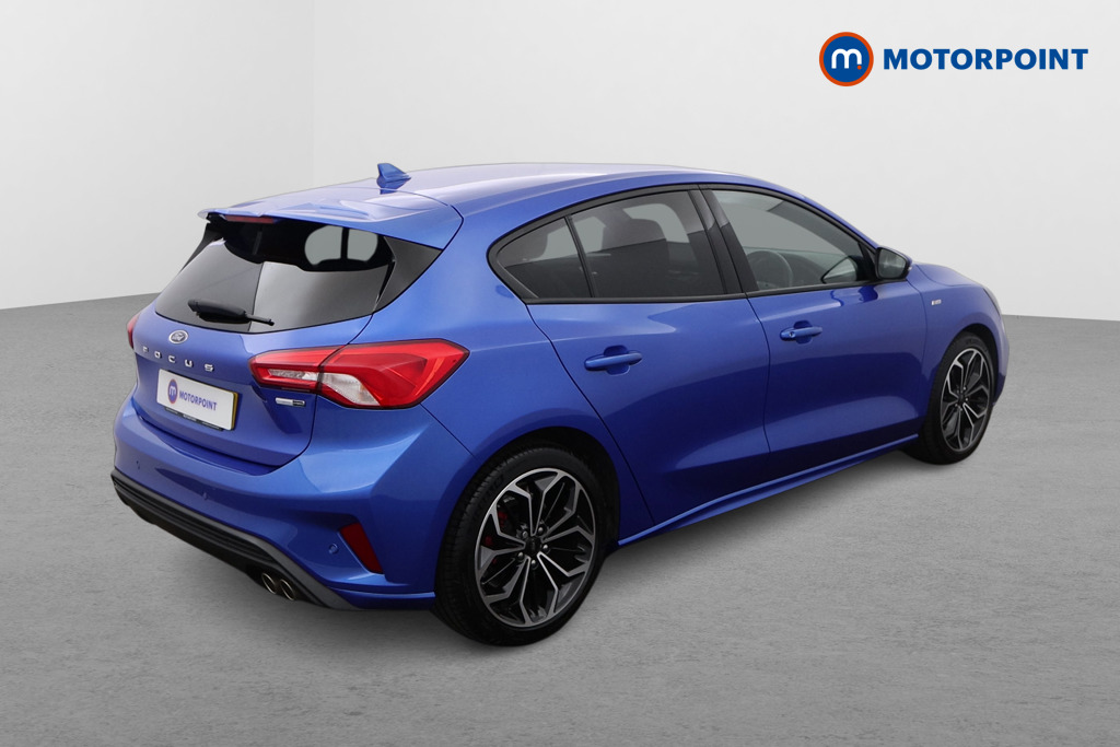 Ford Focus St-Line X Edition Manual Petrol-Electric Hybrid Hatchback - Stock Number (1471884) - Drivers side rear corner