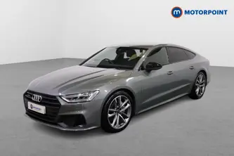 Audi A7 Black Edition Automatic Petrol Hatchback - Stock Number (1473186) - Passenger side front corner