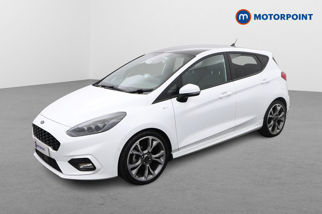 Ford Fiesta St-Line X Edition Manual Petrol-Electric Hybrid Hatchback - Stock Number (1471049) - Passenger side front corner