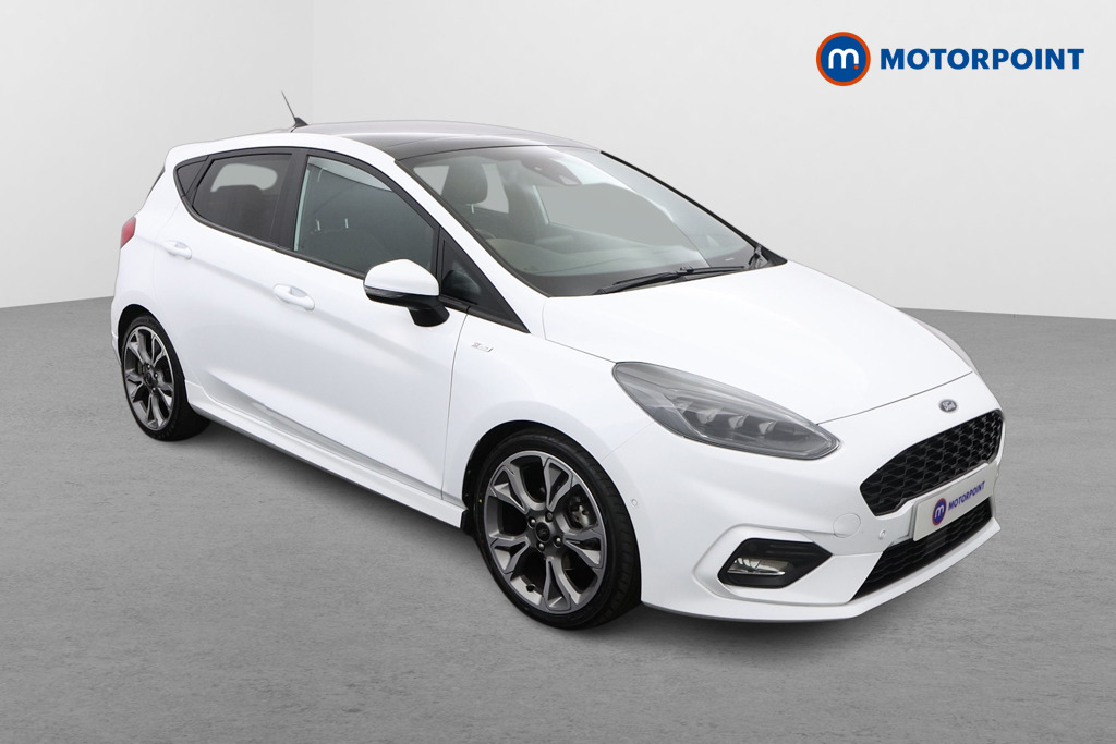 Ford Fiesta St-Line X Edition Manual Petrol-Electric Hybrid Hatchback - Stock Number (1471049) - Drivers side front corner