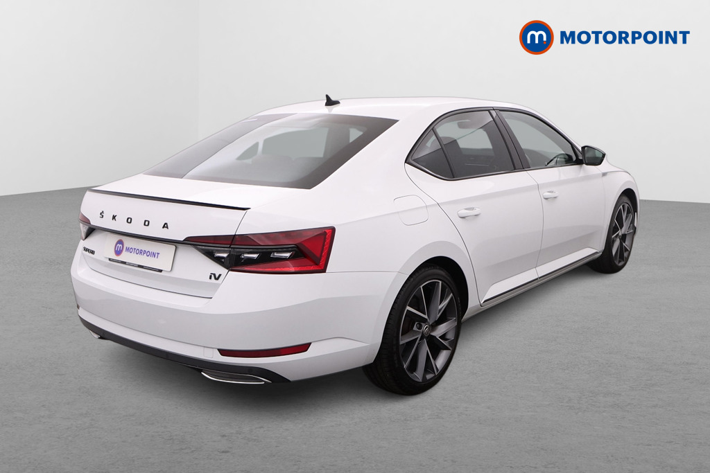 Skoda Superb Sport Line Plus Automatic Petrol Plug-In Hybrid Hatchback - Stock Number (1464525) - Drivers side rear corner