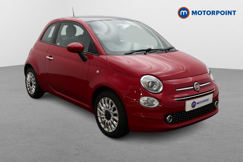 Fiat 500 Lounge Manual Petrol-Electric Hybrid Hatchback - Stock Number (1471395) - Drivers side front corner