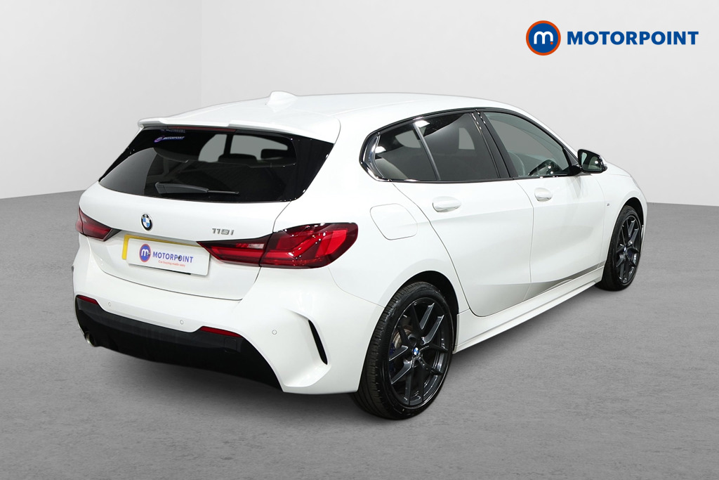 BMW 1 Series M Sport Automatic Petrol Hatchback - Stock Number (1474306) - Drivers side rear corner