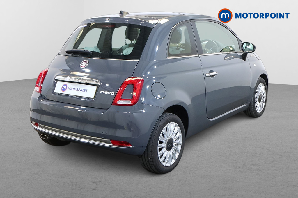 Fiat 500 Dolcevita Manual Petrol-Electric Hybrid Hatchback - Stock Number (1471153) - Drivers side rear corner