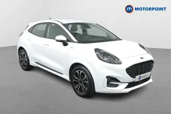 Ford Puma St-Line Manual Petrol-Electric Hybrid SUV - Stock Number (1471349) - Drivers side front corner