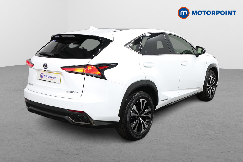 Lexus NX F-Sport Automatic Petrol-Electric Hybrid SUV - Stock Number (1466918) - Drivers side rear corner