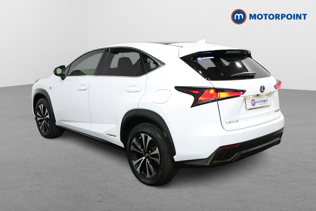 Lexus NX F-Sport Automatic Petrol-Electric Hybrid SUV - Stock Number (1466918) - Passenger side rear corner