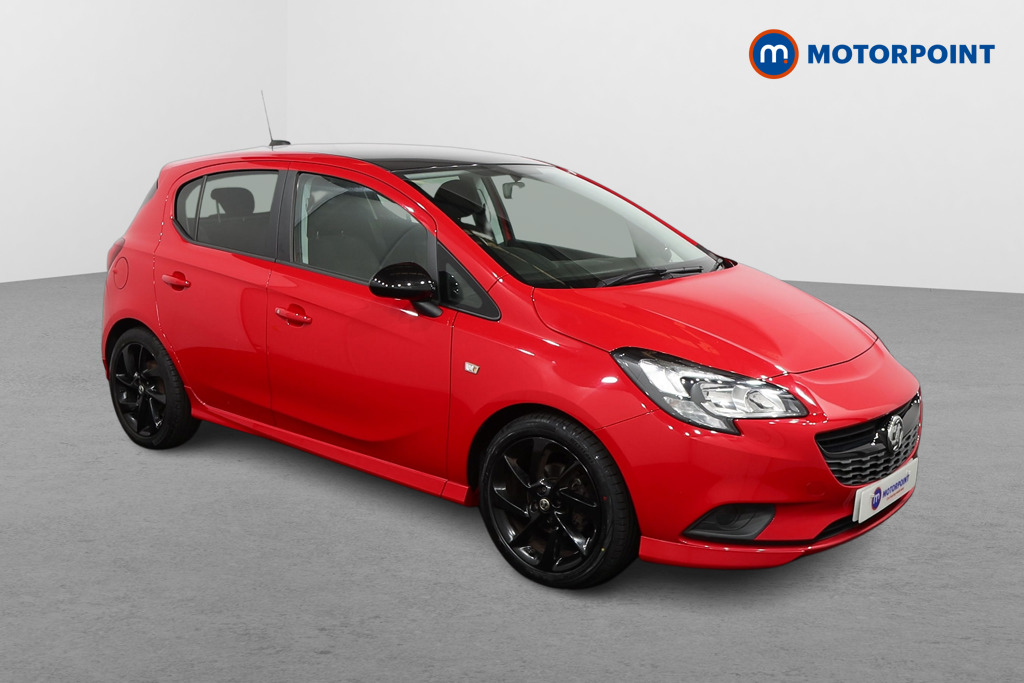 Vauxhall Corsa Sri Vx-Line Nav Black Manual Petrol Hatchback - Stock Number (1473355) - Drivers side front corner