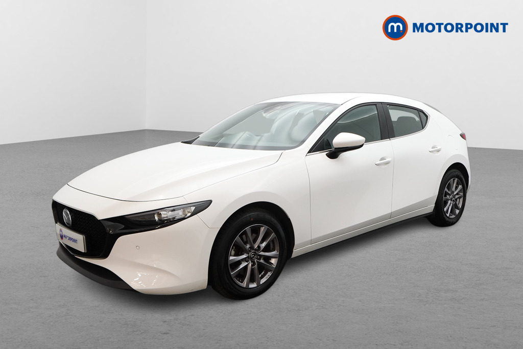 Mazda 3 Se-L Lux Manual Petrol-Electric Hybrid Hatchback - Stock Number (1467764) - Passenger side front corner