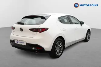 Mazda 3 Se-L Lux Manual Petrol-Electric Hybrid Hatchback - Stock Number (1467764) - Drivers side rear corner