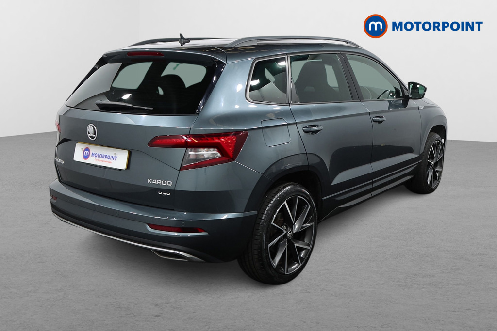 Skoda Karoq Sport Line Manual Diesel SUV - Stock Number (1473335) - Drivers side rear corner